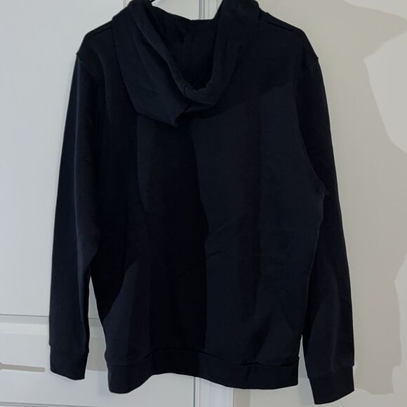 New w/tag Under Armour Fleece Sewn Big Logo Hoodie Hooded Sweatshirt Black L - Picture 4 of 6